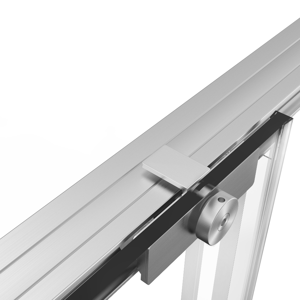 Душевой уголок Vincea Slim Soft 120х90 Никель / Прозрачное — изображение 4