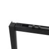 Душевой уголок Vincea Slim Soft Черный / Прозрачное — изображение 4
