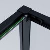 Душевой уголок Vincea Alpha 100х90 Черный / Прозрачное — изображение 2