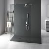 Поддон из искусственного камня Vincea VST 160х90 Антрацит — изображение 2