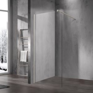 Душевая перегородка Vincea Walk-In Никель / Прозрачное