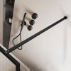 Душевая перегородка Vincea Walk-In Черный / Рифленое — изображение 3