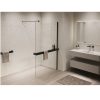 Душевая перегородка Vincea Walk-In Черный / Прозрачное — изображение 3