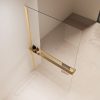 Душевая перегородка Vincea Walk-In Золото матовое / Прозрачное — изображение 2