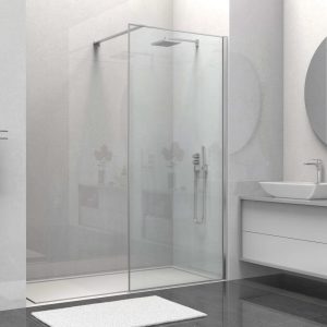Душевая перегородка Vincea Walk-In Хром / Прозрачное