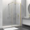Душевая перегородка Vincea Walk-In Золото матовое / Прозрачное