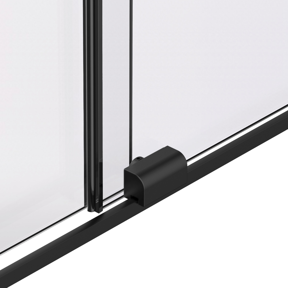 Душевая перегородка Vincea Walk-In 120 Черный / Прозрачное — изображение 5