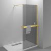 Душевая перегородка Vincea Walk-In Золото матовое / Тонированное
