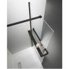 Душевая перегородка Vincea Walk-In Черный / Прозрачное — изображение 2