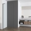 Душевая перегородка Vincea Walk-In Черный / Прозрачное