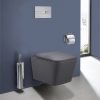 Унитаз подвесной Vincea Q-Line Антрацит матовый
