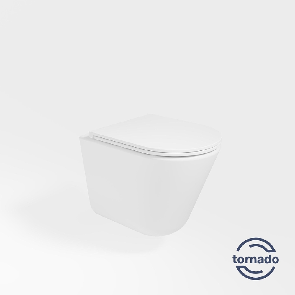 Унитаз подвесной Vincea Vito Tornado 3.0 Белый глянцевый — изображение 2