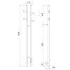 Полотенцесушитель электрический Vincea VTD-1D2 12х130 Графит — изображение 5