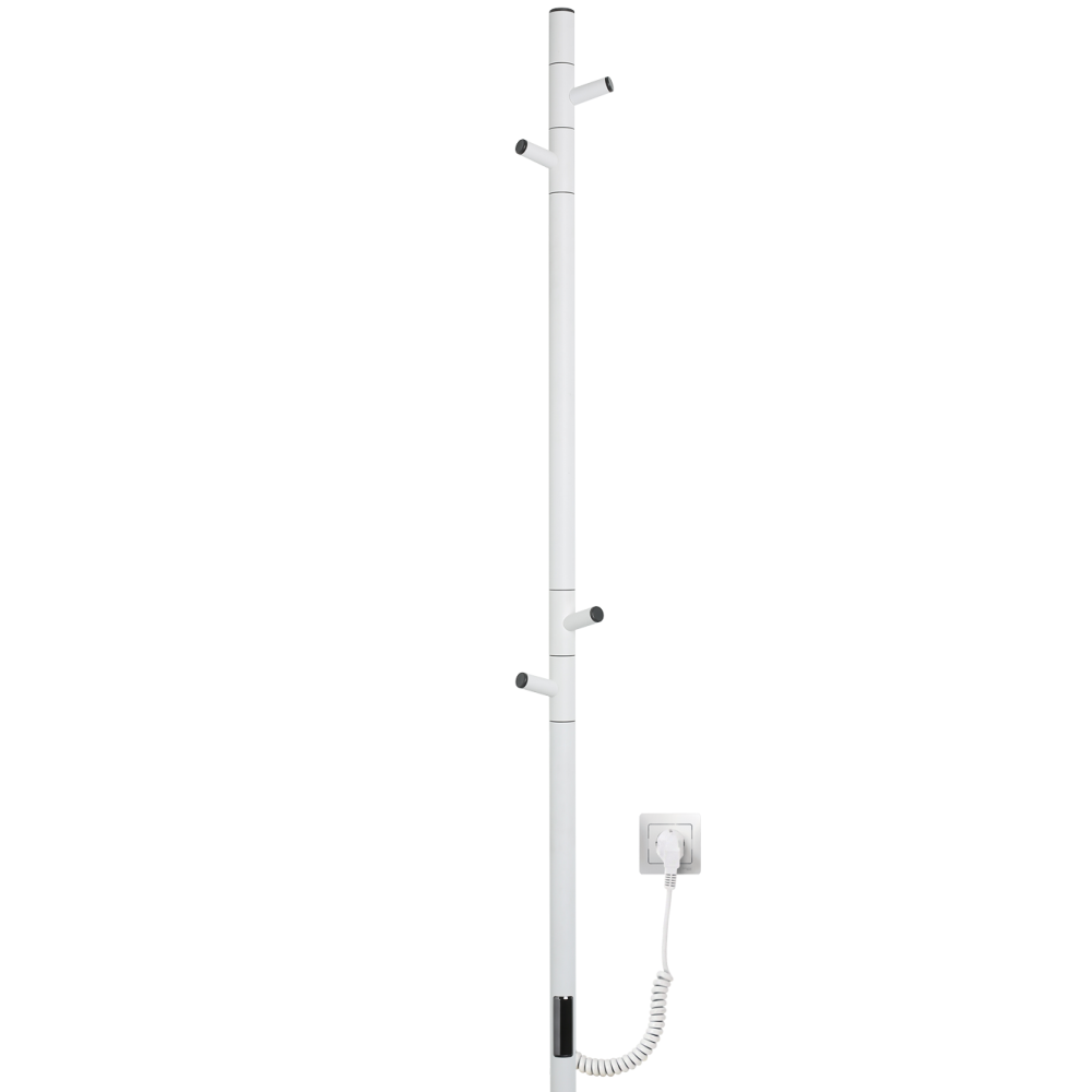 Полотенцесушитель электрический Vincea VTD-1D 13х137 Белый