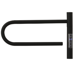 Полотенцесушитель электрический Vincea VTD-1P1 38х25 Черный матовый