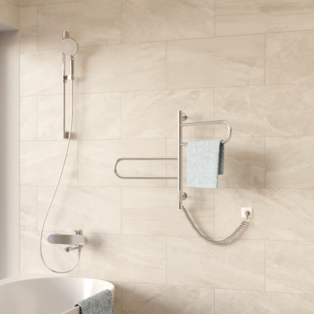 Полотенцесушитель электрический Vincea VTD-1R1 43х59 Хром глянцевый — изображение 4
