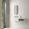 Раковина подвесная Vincea Solid Surface 80 Белый матовый — изображение 3