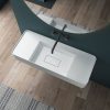 Раковина подвесная Vincea Solid Surface 120 Белый матовый — изображение 3