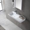 Раковина подвесная Vincea Solid Surface 90 Белый матовый